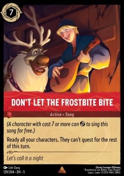 Don't Let the Frostbite Bite