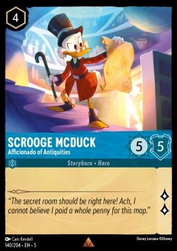 Scrooge McDuck - Afficionado of Antiquities