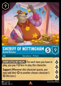 Sheriff of Nottingham - Bushel Britches