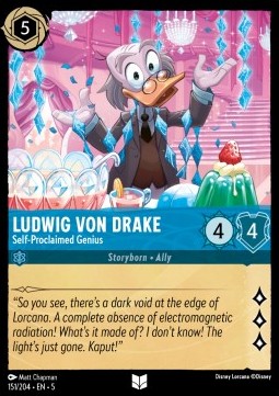 Ludwig von Drake - Self‐Proclaimed Genius