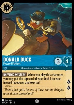 Donald Duck - Focused Flatfoot