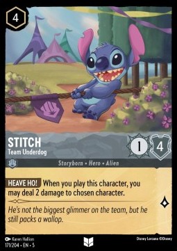 Stitch - Team Underdog