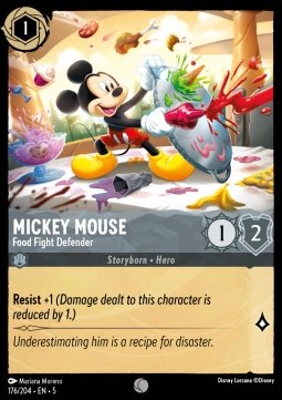 Mickey Mouse - Food Fight Defender