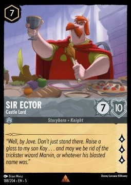 Sir Ector - Castle Lord