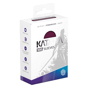 100 Ultimate Guard Katana Sleeves (Radiant Plum)