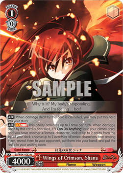 Wings of Crimson, Shana (V.1 - Common)