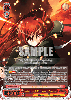 Wings of Crimson, Shana (V.2 - Feature Rare)