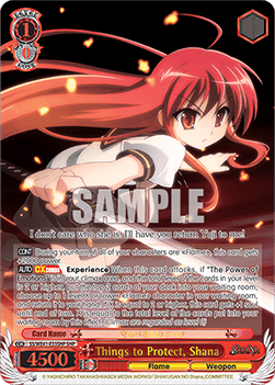 Things to Protect, Shana (V.2 - Feature Rare)