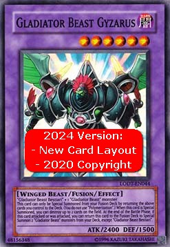 Gladiator Beast Gyzarus (V.2 - Super Rare)