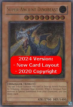 Super-Ancient Dinobeast (V.4 - Ultimate Rare)