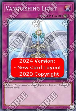 Vanquishing Light (V.2 - Super Rare)