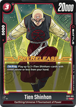 Tien Shinhan (FB02-019) [Fusion World]