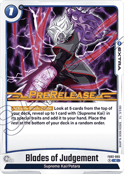 Blades of Judgement (FB02-065) [Fusion World]