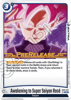 Awakening to Super Saiyan Rosé (FB02-067) [Fusion World]