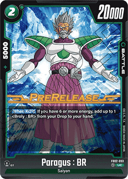 Paragus : BR (FB02-093) [Fusion World]