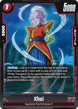 Khai (FB03-003) [Fusion World]