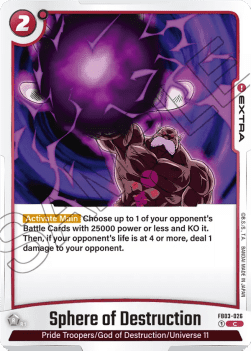 Sphere of Destruction (FB03-026) [Fusion World]