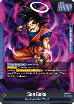 Son Goku // Son Goku (FB03-027) [Fusion World] (V.1 - Leader)