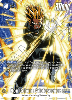 Son Gohan : Adolescence (FB03-039) [Fusion World] (V.2 - Alternate Art)