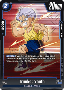 Trunks : Youth (FB03-041) [Fusion World]