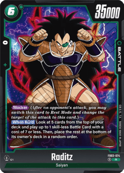 Raditz (FB03-074) [Fusion World]