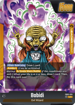 Babidi // Majin Buu (FB03-078) [Fusion World] (V.2 - Alternate Art)