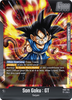 Son Goku : GT // Son Goku : GT (FB03-104) [Fusion World] (V.1 - Leader)