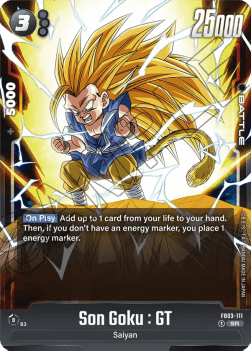 Son Goku : GT (FB03-111) [Fusion World] (V.1 - Super Rare)