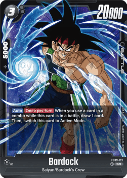 Bardock (FB03-121) [Fusion World] (V.1 - Super Rare)