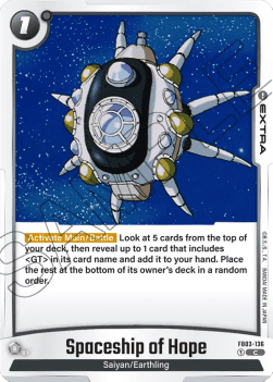 Spaceship of Hope (FB03-136) [Fusion World]