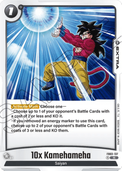 10x Kamehameha (FB03-137) [Fusion World]