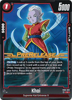 Khai (FB03-003) [Fusion World]