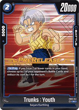 Trunks : Youth (FB03-041) [Fusion World]