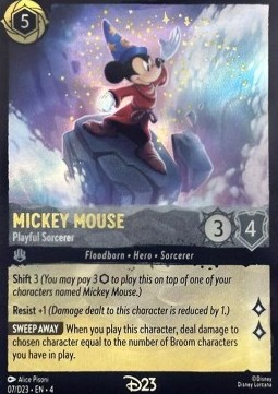 Mickey Mouse - Playful Sorcerer