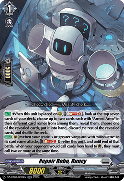 Repair Robo, Runny [D-Format] (V.1 - Double Rare)