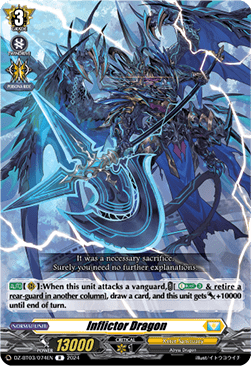 Inflictor Dragon [D-Format] (V.1 - Rare)