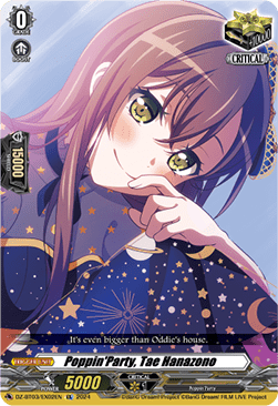 Poppin'Party, Tae Hanazono [D-Format] (V.1 - Special EX)