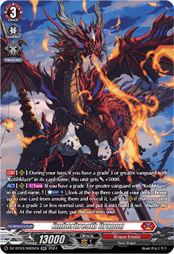 Emberbreath Dragon [D-Format] (V.3 - Silver Rare)