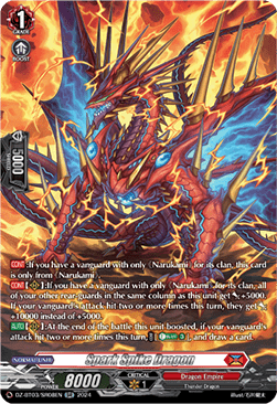 Spark Spike Dragon [D-Format] (V.3 - Silver Rare)