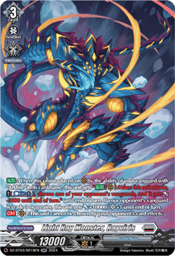 Light Ray Monster, Rayviris [D-Format] (V.3 - Silver Rare)