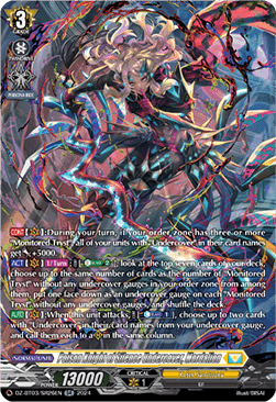 Poison Knight of Silence Undercover, Mordalion [D-Format] (V.4 - Silver Rare)