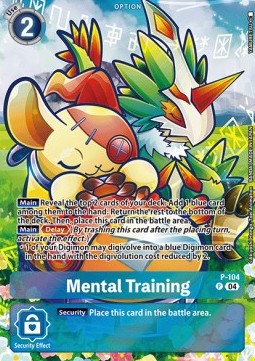 Mental Training (P-104)