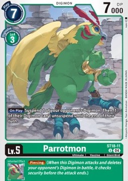 Parrotmon (ST18-11)