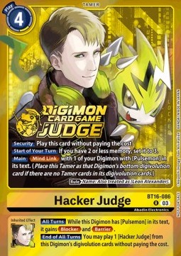 Hacker Judge (BT16-086)