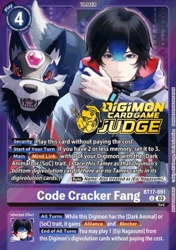 Code Cracker Fang (BT17-091)