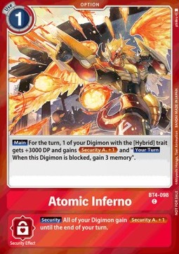 Atomic Inferno (BT4-098)