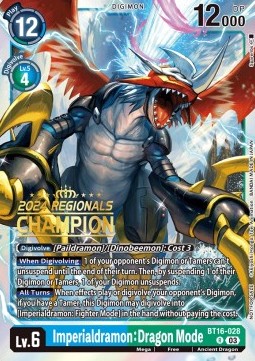 Imperialdramon: Dragon Mode (BT16-028) (V.3)