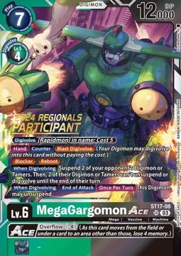 MegaGargomon Ace (ST17-08) (V.1)