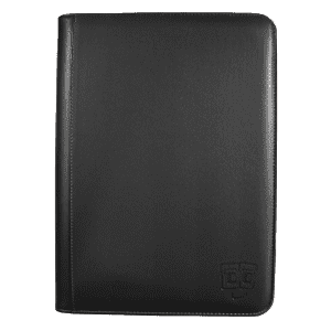 TCG Guru 9-Pocket Premium Binder Leather (Black)