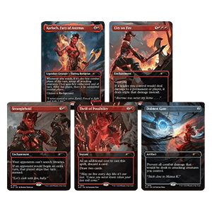 Secret Lair Drop Series: Secret Lair x Dungeons & Dragons: 50th Anniversary Superdrop: Karlach's Rage Set